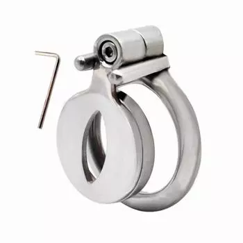 Мужской замок верности из нержавеющей стали, маленькая клетка для члена для мужчин 40mm