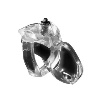 Мужской замок верности пояс верности замок с замком верности устройство целомудрия из смолы клетка для члена ограничитель верности клетка SM игрушка HT-V5 и (Нано-50мм)