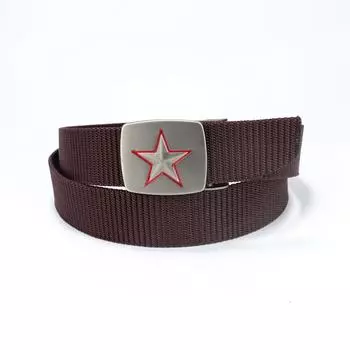 Мужской западный джинсовый ремень Модный винтажный молодежный холщовый панк-ремень для джинсов 110cm