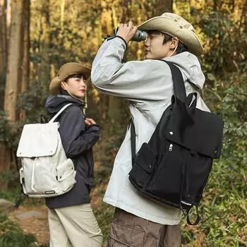 Мужской женский рюкзак для школьников, большая вместимость, дорожная сумка для компьютера белый