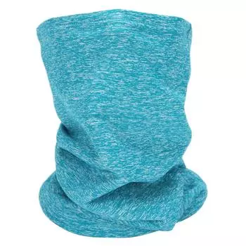 Мужской Женский Шарф-Маска для Лица Зимний Теплый Шарф для Лица со Встроенным Карманом для Фильтра(мятный ) зелёный