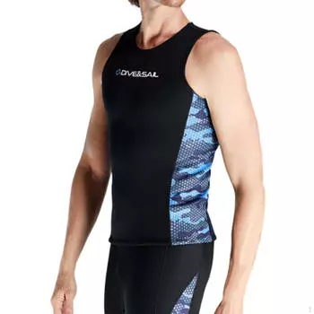 Мужской жилет для гидрокостюма, жилет без рукавов для дайвинга, водные виды спорта, 2 мм современный, неопрен, куртка для гидрокостюма, топы для подводного плавания XL