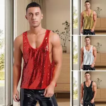 Мужской жилет с круглым вырезом без рукавов свободного кроя, однотонные топы-майки, быстросохнущие, универсальные, в уличном стиле, повседневная одежда M белый