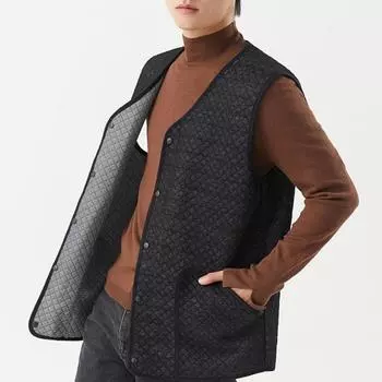 Мужской жилет с V-образным вырезом, без рукавов, однобортный жилет, пальто, однотонный бархат на подкладке M серый