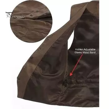 Мужской жилет с V-образным вырезом без рукавов, однобортный приталенный жилет с карманами, однотонный деловой жилет, пальто XXL чёрный