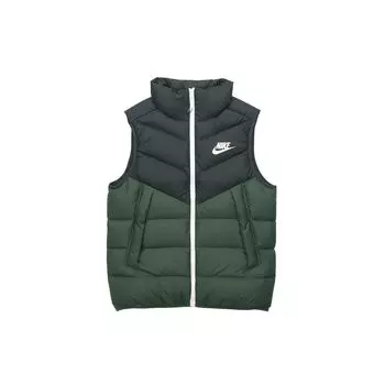Мужской жилет с воротником-стойкой Nike, зеленый 928860-045 S