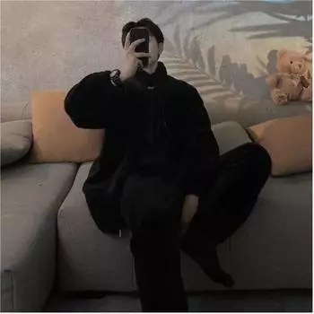 Мужской зимний утепленный стеганый домашний кардиган, теплая куртка + брюки, комплект из двух предметов 4XL чёрный