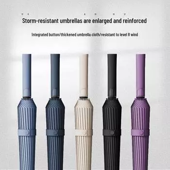 Мужской зонт для гольфа с длинной ручкой, 24 кости, увеличенный, с фирменным логотипом