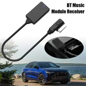 Музыка для аудио BT 5.0 AUX адаптер Bluetooth музыкальный модуль приемник автомобильный монтируемый AMI Bluetooth музыкальный модуль приемник Q5 A4 A6 Y9P5