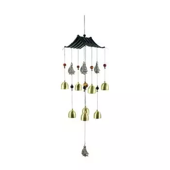 Музыка ветра для успокаивающих звуков и красивого декора Декоративные подвески Украшения для дома type+1