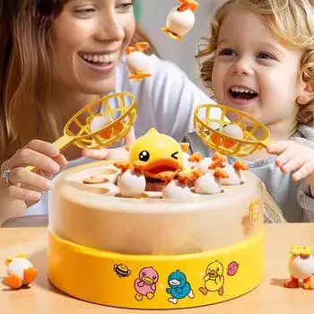 Музыкальная игра для детей Семейная игра Bounce Catch Up Настольная игра для дошкольников Игрушки Подарок на день рождения One Size жёлтый