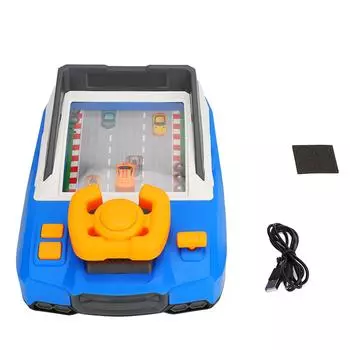 Музыкальная игрушка-руль для малышей, имитация вождения, гоночная игра для малышей, игрушка для вождения со звуком