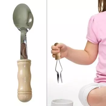 Музыкальная ложка с деревянной ручкой, трещотки, металлические музыкальные ложки, ирландские народные ударные ложки, музыкальная обучающая игрушка, прочная