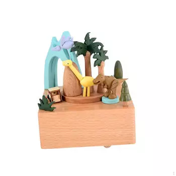 Музыкальная шкатулка, центральный элемент стола, поделки, симпатичная заводная игрушка, настольное украшение, домашний декор, аксессуары для