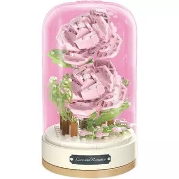 Музыкальная шкатулка Levica Pink Pink Mi Minigol с цветком, 147 предметов, JK444355, награда за смешанные цвета