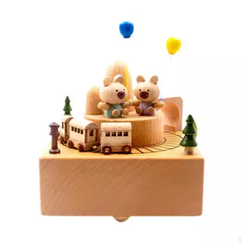 Музыкальная шкатулка настольное украшение коллекционный подарок на день рождения центральный элемент стола домашний декор аксессуары для