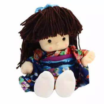 Музыкальная шкатулка японская кукла Takeoff S Navy Kinu-chan [Предмет] тёмно-синий