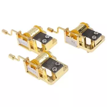 Музыкальная шкатулка с ручным управлением, 18 тонов, механическая часть музыкального движения, рождественская вечеринка