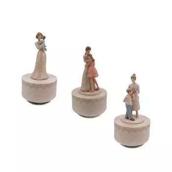 Музыкальная шкатулка в подарок на День матери Музыкальная шкатулка из смолы Музыкальная шкатулка с заводом для подарка на День матери Подарки на День благодарения Подарки на день рождения