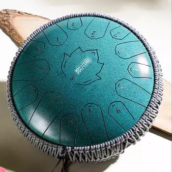 Музыкальный барабан Стальной язычковый барабан 13 14 дюймов 15 нот C полый барабан ударный инструмент A-13 Inch 15 Notes