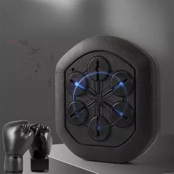 Музыкальный бокс Target Home Тренажер по боксу Смарт-приложение Двойной Bluetooth Световой музыкальный тренажер для тренировки реакции Боксёр