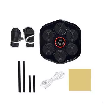 Музыкальный боксерский тренажер Pad Электронная настенная мишень для упражнений Style A