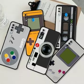 Музыкальный чехол с кассетой для Samsung A50 A51 A70 A71 A21s, чехол для телефона Galaxy A10 A20e A30 A40 A20s A10s, мягкий чехол Samsung A71