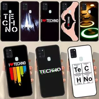 Музыкальный чехол в стиле техно для Samsung Galaxy A34 A54 A14 A12 A22 A32 A52 A51 A71 A50 A53 A73 A13, задняя крышка Samsung A22 5G