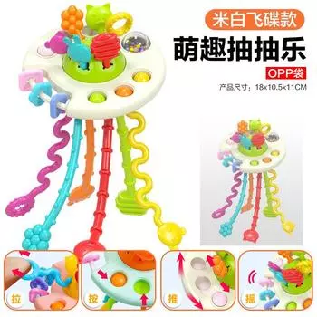 Музыкальный игрушечный инструмент для развития малышей, можно нажимать и грызть, раннее развитие, животное, музыкальная игрушка лала