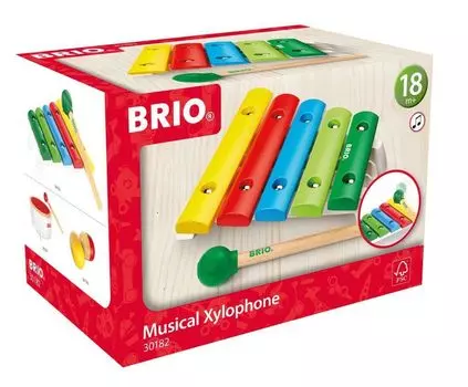 Музыкальный инструмент BRIO Mokkin 30182 [Деревянная игрушка]
