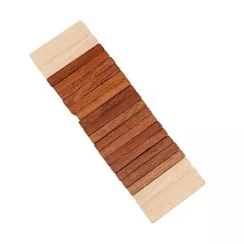 Музыкальный инструмент из палисандра, деревянный зуб, эхолот, кастаньеты, ударный инструмент Mahogany two-color