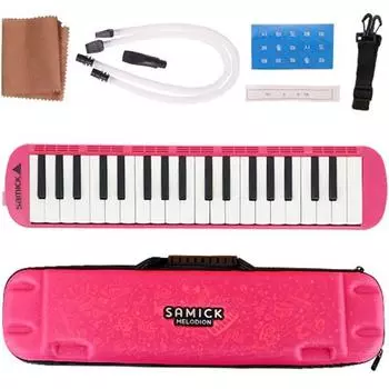 Музыкальный инструмент Samik Melodeon SM-37N, розовый, Корейские игрушки