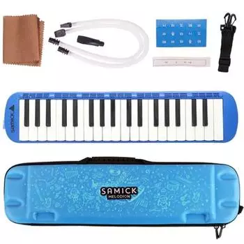 Музыкальный инструмент Samik Melodeon SM-37N, Синий, Корейские игрушки