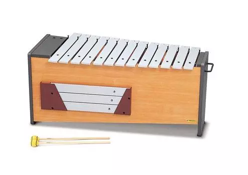 Музыкальный инструмент SUZUKI Orff металлический рожок бас 16 звуков NBM-16