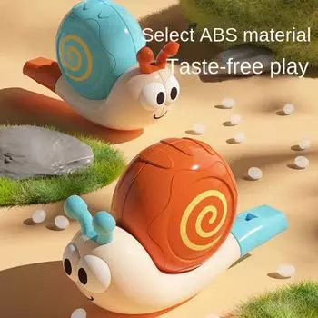 Музыкальный инструмент Улитка Свисток Обучение произношению Детская игрушка-свисток Вечеринка 1PC Random