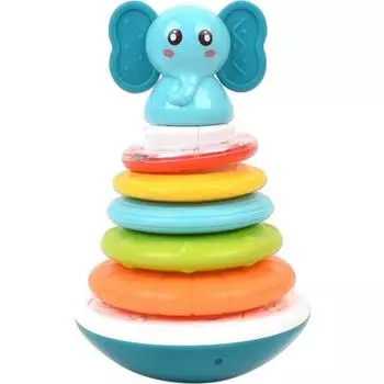 Музыкальный набор колец-игрушек Oz Toy Melody Roly Poly HE0295, разноцветный, 1 набор, корейские детские товары