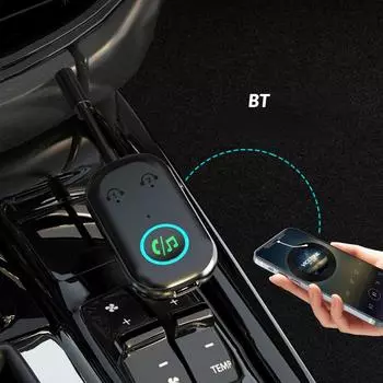 Музыкальный передатчик для автомобиля 2-в-1 беспроводной аудиоприемник для домашней стереосистемы игровые консоли поддерживает 2 устройства автоматическое повторное подключение радио CZECH REPUBLIC