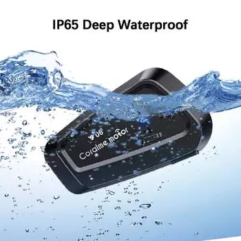 Музыкальный плеер Bluetooth 5.3 мотоциклетный шлем гарнитура для мото шлема громкая связь телефон наушники водонепроницаемый Y06 беспроводной