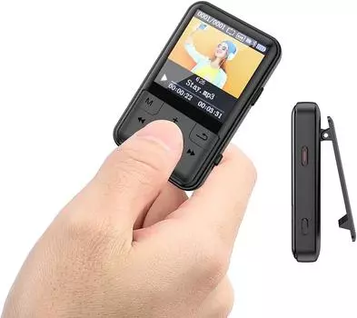 Музыкальный плеер Mp3/mp4, диктофон с SD-картой памяти 32 ГБ, тонкий цифровой ЖК-экран, 1,54-дюймовый экран, мини-USB-порт с FM-радио 8GB