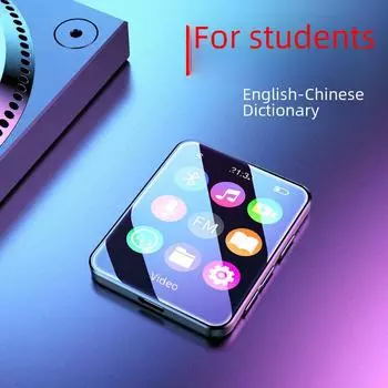 Музыкальный плеер mRobo MP3/MP4 Bluetooth Mini Walkman without Bluetooth 2.0 button version; 4GB чёрный