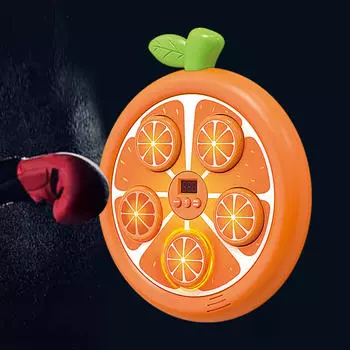 Музыкальный тренажер для бокса для мальчиков, настенный электронный мешок с песком Orange