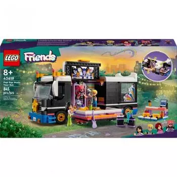 Музыкальный туристический автобус LEGO Popstar 42619