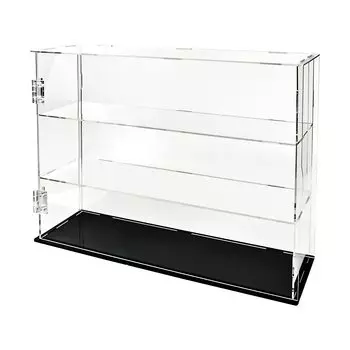 MVDKO Фигурка Прозрачный Дисплей Коллекция 3 Сборка Куклы Дисплей Прозрачный Пластик Для Дисплея 3-й Открытый Кейс, Кейс, Кейс, Этапы, Тип, Кейс, Кейс,