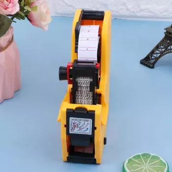 MX-5500 8-значный ценник пистолет этикетировщик этикетировочная машина наклейки этикеточная бумага 2