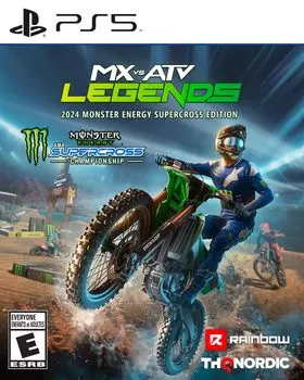 MX vs ATV Legends 2024 Monster Energy Supercross Edition North PS5 - (Import Edition America) -