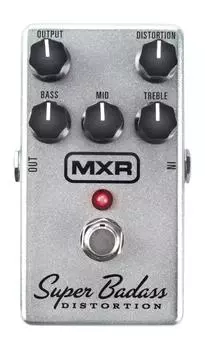 MXR Distortion M75 S.BADASS DIST. серебряный