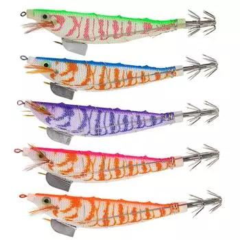 MY# 115mm Artificial Bait Anti-corrosion Fishing Shrimp Bait Fishing Tackle Supp Style C