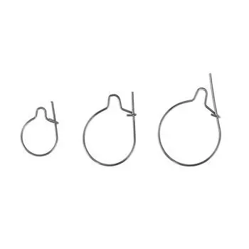 MY# 20 шт. Волшебное кольцо для ловли карпа, рыболовные крючки, опарыши, черви, зажим для волос B