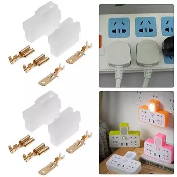 MY# 2 шт. T-образный 2-контактный разъем питания постоянного тока для радиостанций VHF/UHF для Kenwood Yaes