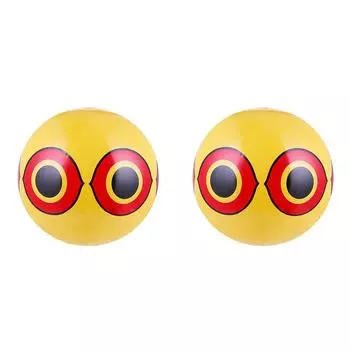 MY# 40CM надувной отпугиватель птиц, отпугивающий воздушные шары для глаз (желтый